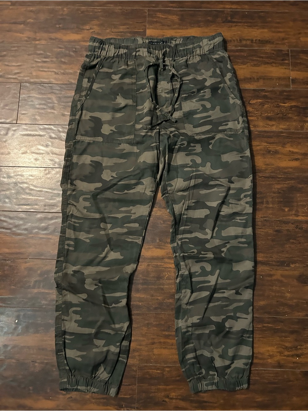 Sanctuary Camo Jogger Pants - Olive Green